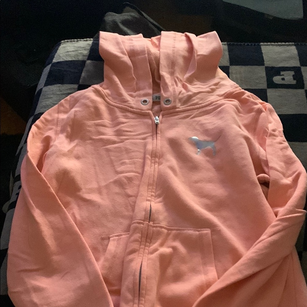 Kids Pink Hoodie Jacket